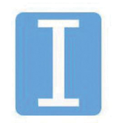 &eacute;tiquettes de lettres et chiffres gothiques individuels Quick-Align, I, 3" h, Blanc Rock Safety Industrial Ltd