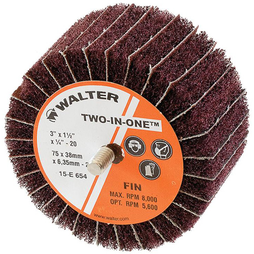 Meule &agrave; lamelles abrasives Two-In-One Rock Safety Industrial Ltd