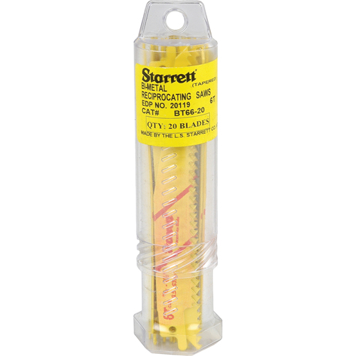 Fastcut General Purpose Reciprocating Blades, Bi-Metal, 6 TPI, 6" L x 3/4" W Rock Safety Industrial Ltd