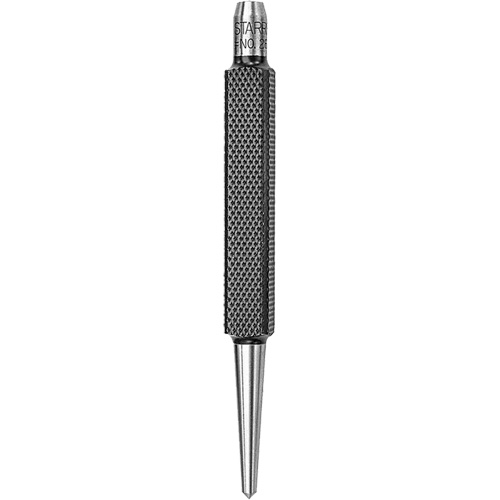 Pointeau &agrave; centrer &agrave; tige carr&eacute;e, 1/8" dia., 3/8" &eacute;paisseur de la lame, 4" lo. Rock Safety Industrial Ltd