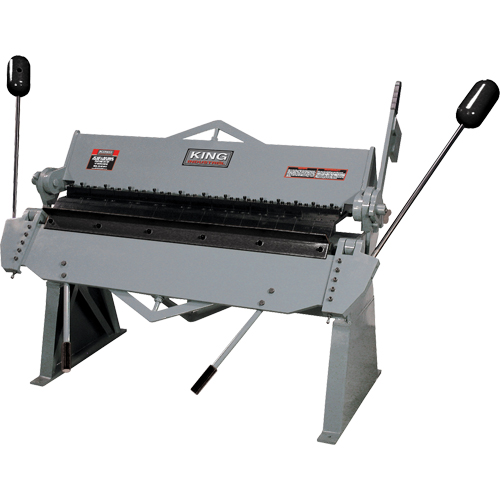 Floor Model Box & Pan Brakes, 24" W x 65" L x 48" H Rock Safety Industrial Ltd