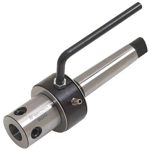 Adaptateur de queue &agrave; c&ocirc;ne Morse avec induceur de lubrifiant Rock Safety Industrial Ltd