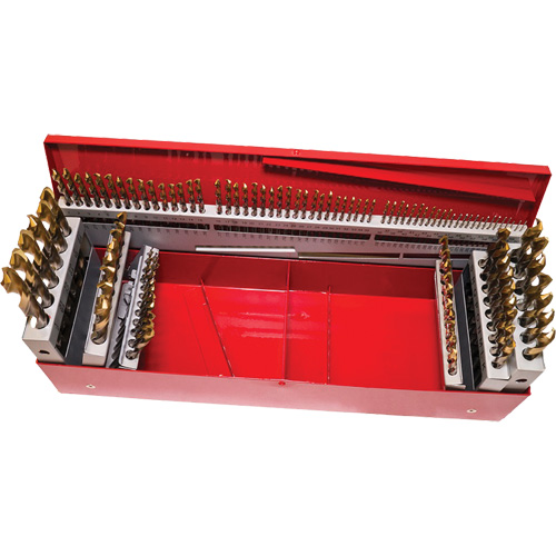 Jeu de forets courts, 115 morceaux, Acier rapide Rock Safety Industrial Ltd