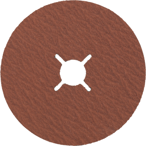 Disque en fibre, C&eacute;ramique, 80, 4-1/2" Dia x 7/8" Arbre Rock Safety Industrial Ltd