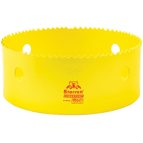 Scie &agrave; cloche bim&eacute;tal 5-1/2", 5-1/2", Profondeur de la coupe 2", Bim&eacute;tal Rock Safety Industrial Ltd