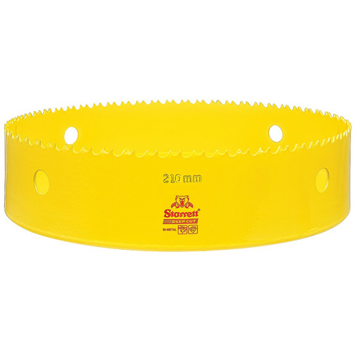 Scie &agrave; cloche bim&eacute;tal 8-9/32, 8-9/32", Profondeur de la coupe 2", Bim&eacute;tal Rock Safety Industrial Ltd