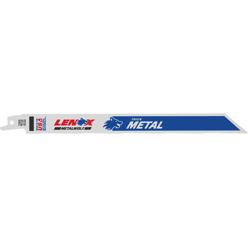 Metal Cutting Reciprocating Saw Blades, Bi-Metal, 14 TPI, 9" L x 3/4" W Rock Safety Industrial Ltd