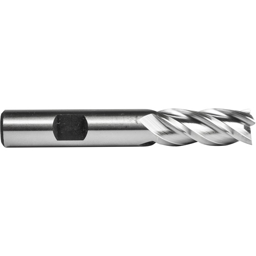 Fraise en bout C618, 1" dia., 4 cannelures, Acier rapide au cobalt Rock Safety Industrial Ltd