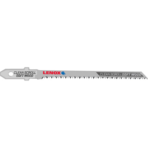 Clean-Cutting Jigsaw Blades, Bi-Metal, T-Shank, 3-1/2" L, 20 TPI Rock Safety Industrial Ltd