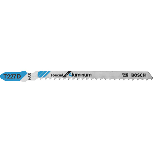 Lames de scie sauteuse, Acier rapide, Tige en T, 4" lo, 8 dents par pouce Rock Safety Industrial Ltd
