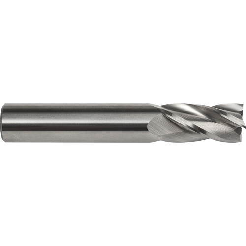Fraise &agrave; embout droit, 3/16" dia., 2" lo, 4 cannelures, 3/16" tige, Carbure Rock Safety Industrial Ltd