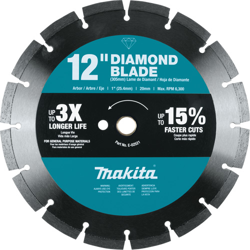 Lame diamant &agrave; bordure segment&eacute;e Rock Safety Industrial Ltd