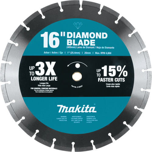 Lame diamant &agrave; bordure segment&eacute;e Rock Safety Industrial Ltd