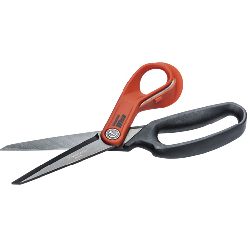 Cisailles robustes &agrave; rev&ecirc;tement en titane pour ouvriers professionnels, 10", Poign&eacute;e Anneaux Rock Safety Industrial Ltd