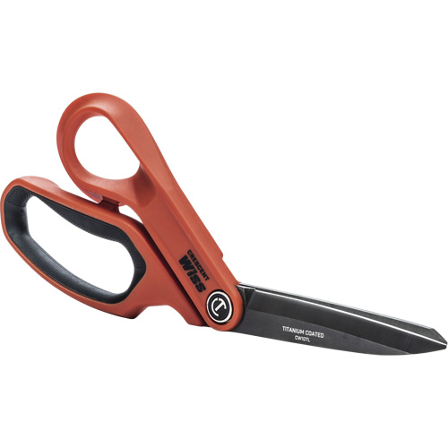 Tradesman Shears, 10", Rings Handle Rock Safety Industrial Ltd