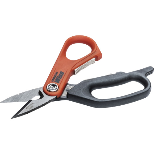 Electrician's Data Shears, 6", Rings Handle Rock Safety Industrial Ltd