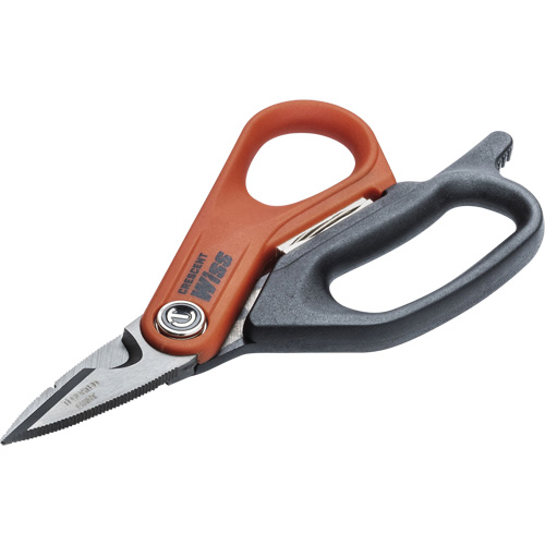 Electrician's Data Shears, 6", Rings Handle Rock Safety Industrial Ltd