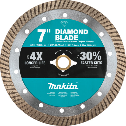 Lame diamant&eacute;e &agrave; usage g&eacute;n&eacute;ral Turbo Rock Safety Industrial Ltd