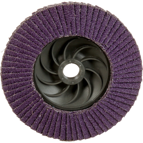 Disque &agrave; lamelles &agrave; changement rapide 769F, 4-1/2" x 5/8"-11, Type 29, Grain 40+, C&eacute;ramique Rock Safety Industrial Ltd