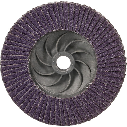 Disque &agrave; lamelles &agrave; changement rapide 769F, 4-1/2" x 5/8"-11, Type 27, Grain 40+, C&eacute;ramique Rock Safety Industrial Ltd