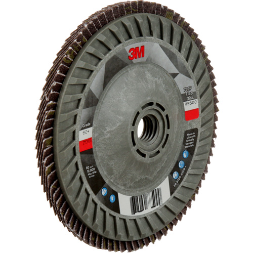 769F Quick Change Flap Disc, 5" x 5/8"-11, Type 29, 60+ Grit, Ceramic Rock Safety Industrial Ltd