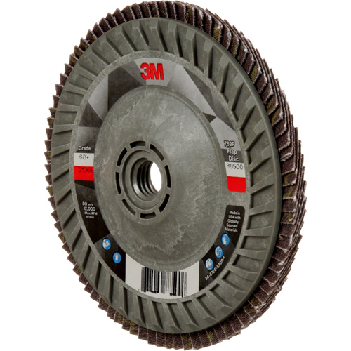 769F Quick Change Flap Disc, 5" x 5/8"-11, Type 29, 60+ Grit, Ceramic Rock Safety Industrial Ltd