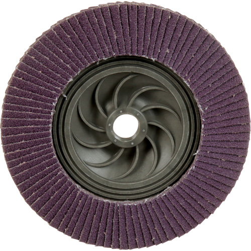 Disque &agrave; lamelles &agrave; changement rapide 769F, 5" x 5/8"-11, Type 29, Grain 80+, C&eacute;ramique Rock Safety Industrial Ltd