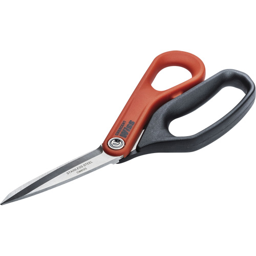 Stainless Steel All Purpose Tradesman Shears, 8-1/2", Rings Handle Rock Safety Industrial Ltd