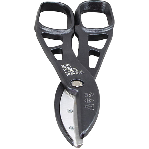 Tin Snips, 3-1/2" Cut Length, Straight Cut Rock Safety Industrial Ltd