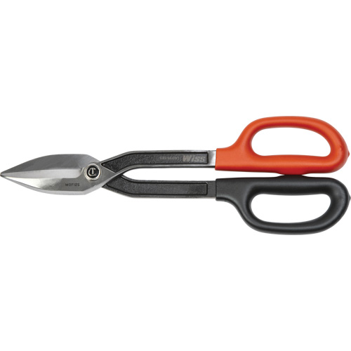 Cisaille de ferblantier, Longueur de coupe de 2-3/4", Coupe Droit Rock Safety Industrial Ltd