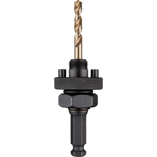 Scie-cloche grand filet avec tr&eacute;pan pilote au cobalt Hole Dozer, 1-1/4" et plus, 1/4" Tige Rock Safety Industrial Ltd