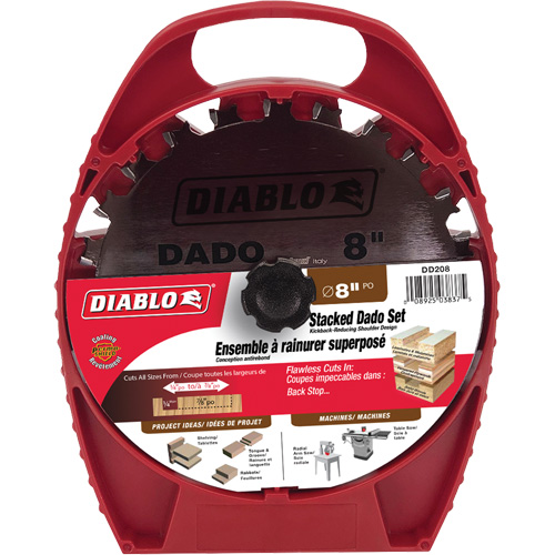 Carbide Stacked Dado Saw Blade Set Rock Safety Industrial Ltd