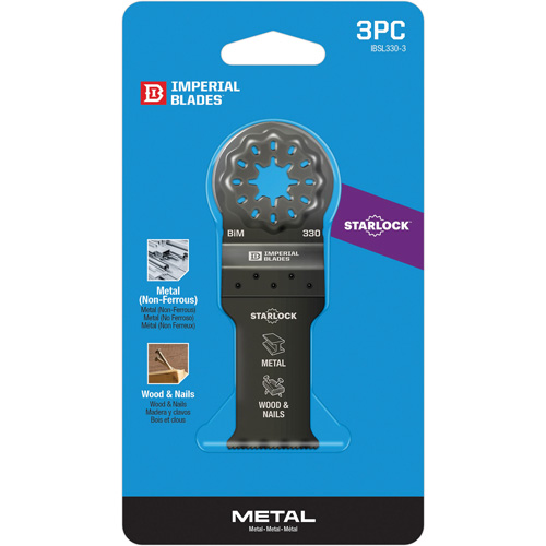 Lame standard pour le m&eacute;tal 1-1/8" Starlock Rock Safety Industrial Ltd