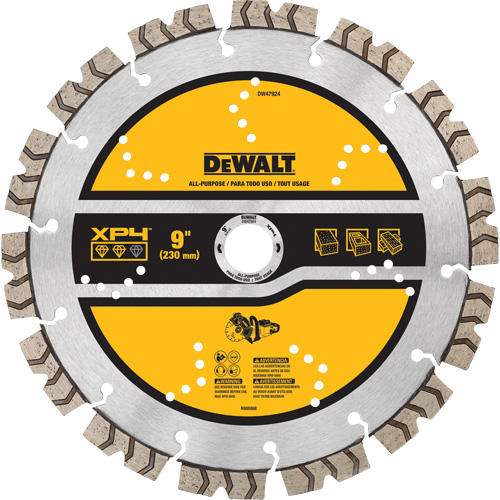 Lame segment&eacute;e diamant&eacute;e tout usage XP4 Rock Safety Industrial Ltd