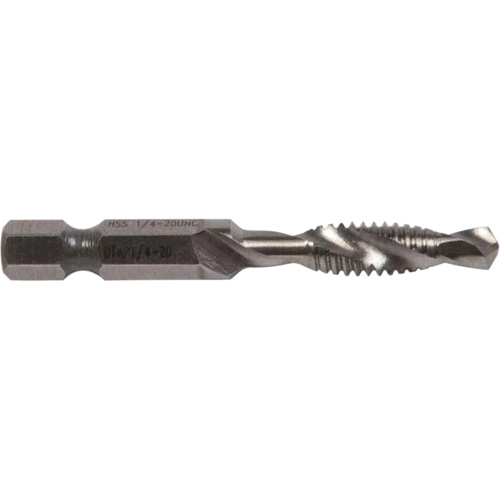 Drill/Tap Bit, 1/4", High Speed Steel Rock Safety Industrial Ltd