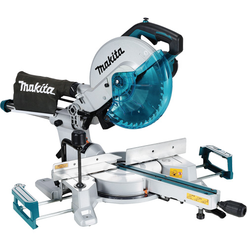Sliding Compound Mitre Saw with LED Cut Line, 10", 13.1 A Rock Safety Industrial Ltd