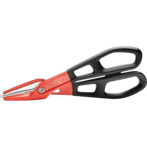 13" Serrated Aluminum Tinner Snip with Dipped Handle, 3" Cut Length, Straight Cut Rock Safety Industrial Ltd