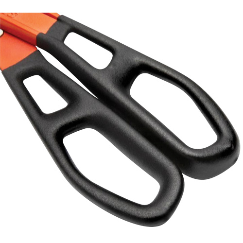 13" Serrated Aluminum Tinner Snip with Dipped Handle, 3" Cut Length, Straight Cut Rock Safety Industrial Ltd