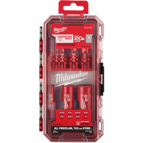 Foret pour scie-cloche Diamond Max, 8 morceaux Rock Safety Industrial Ltd
