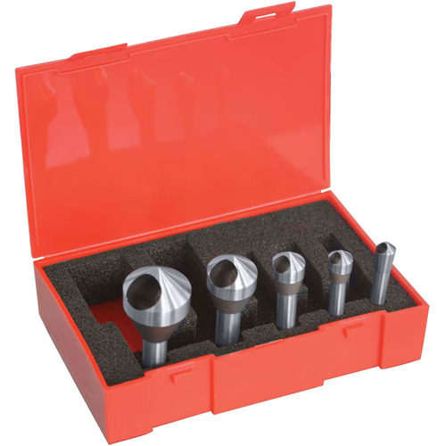 Jeu d'outils d'&eacute;bavurage & fraises 60° CLEVELAND Rock Safety Industrial Ltd