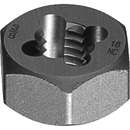 Fraise &agrave; refileter hexagonale pour tuyau conique 0660, dia. 1-1/4", Filet de 1/4"-18, Acier au carbone Rock Safety Industrial Ltd