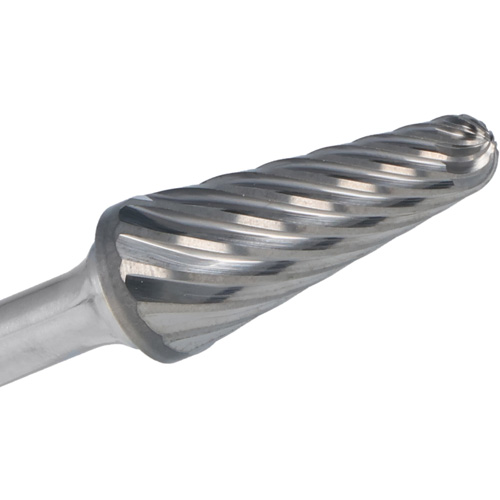 Burin angulaire &agrave; double coupe 1852 CLE-LINE, SL-3L6, 3/8" dia., 1/4" Tige, 1-1/16" Prof. de la coupe Rock Safety Industrial Ltd