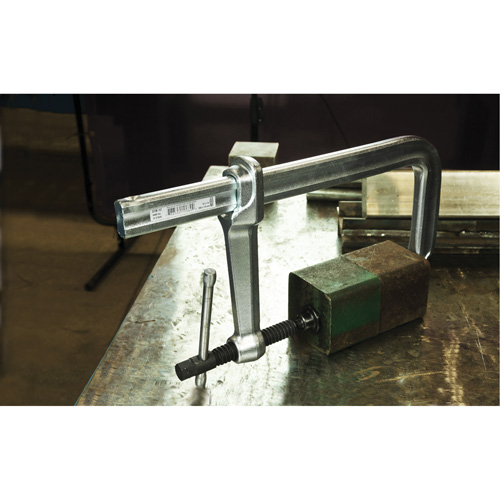 Serre-joint &agrave; coulisse robuste enti&egrave;rement en acier, 12" (305 mm) capacit&eacute;, 7" (178 mm) profondeur Rock Safety Industrial Ltd