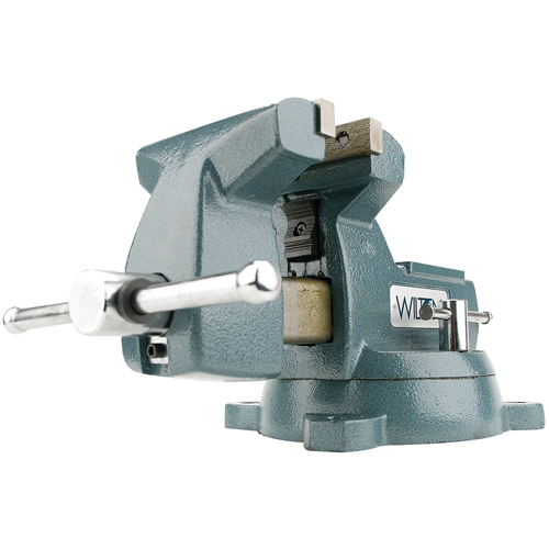 Mechanic's Vises, 6" Jaw Width, 4-1/8" Throat Depth Rock Safety Industrial Ltd