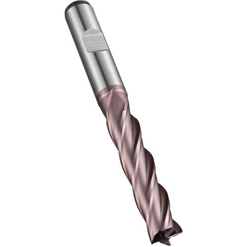 Square End Mill, 5 mm Dia., 68 mm L, 4 Flutes, 6 mm Shank, High Speed Cobalt Rock Safety Industrial Ltd
