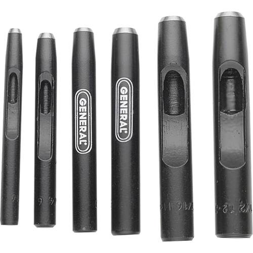 Jeu de poinçons creux en acier, 6 morcea Rock Safety Industrial Ltd