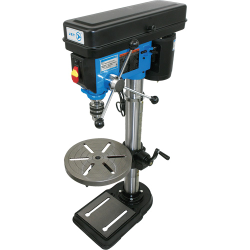 Perceuse &agrave; colonne pour &eacute;tabli &agrave; 12 vitesses, 13-1/4", Mandrin 5/8", 3000 tr/min Rock Safety Industrial Ltd