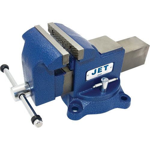 JSV-6HD &eacute;tau robuste avec base pivotante de 6", Largeur des m&acirc;choires 4", Profondeur de la gorge 4" Rock Safety Industrial Ltd
