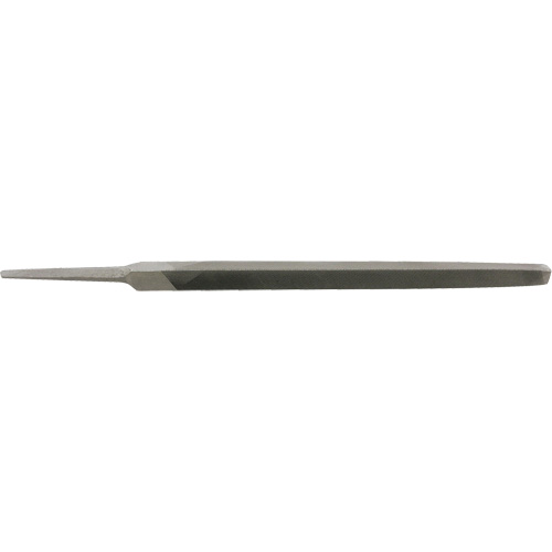 Three Square File, Square, 6", Smooth Rock Safety Industrial Ltd