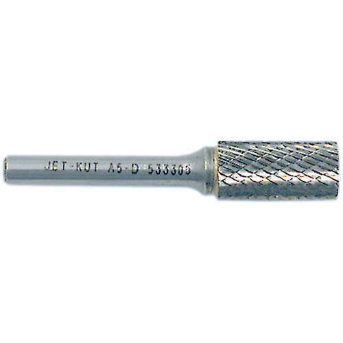 Fraise cylindrique JET-KUT, 1/4" Dia., 1/4" Tige, 5/8" Prof. de la coupe Rock Safety Industrial Ltd